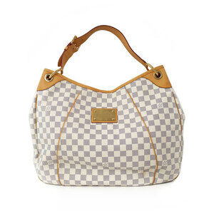 Louis Vuitton Damier Azur White Galliera Semi Shoulder Bag